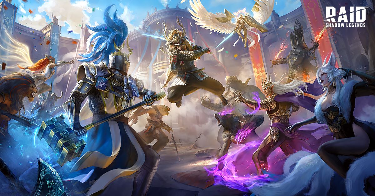 RAID: Shadow Legendsの公式サイト画像